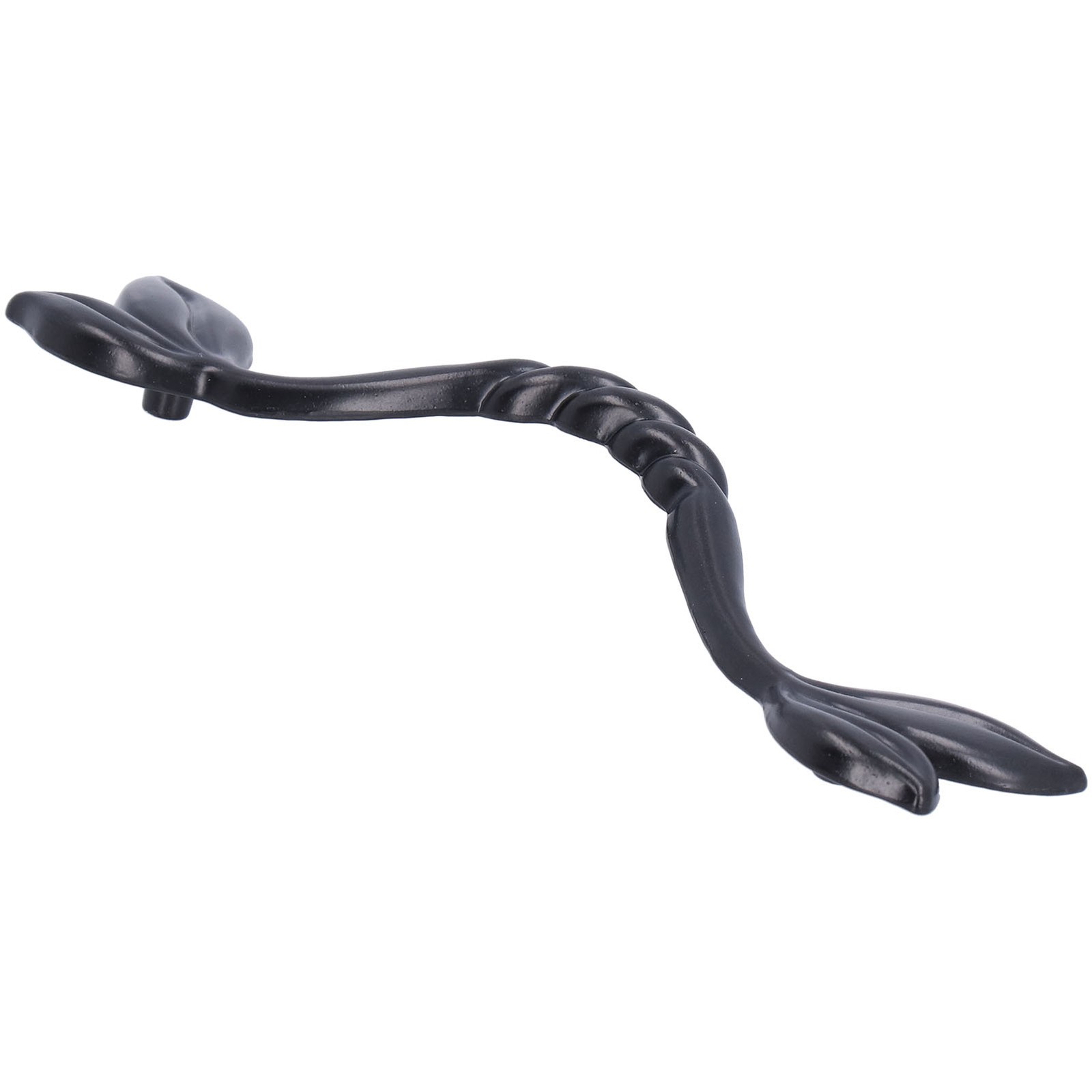 Black Zinc Alloy Cabinet Pull Innovative Wardrobes Handle Knob For Home