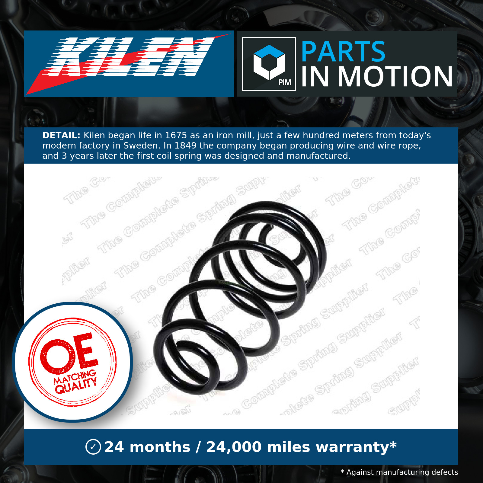 Suspension spring Rear Axle Coil spring with constant wire diameter 4263484 - Image 11
