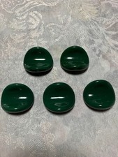 Set of 5 green chopstick rests