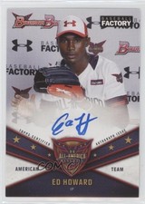 2020 Bowman Draft Under Armour Game Auto Ed Howard #UAA-6 Auto 0sn6