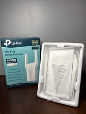 TP-Link AX3000 WiFi 6 Range Extender RE715X Easy Mesh Dual Band New/Open Box