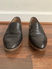 Madewell Loafers Flats Women s 7 Black Leather Business Casual 1 Heel Lift