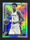 2025-26 Topps Chrome Victor Wembanyama #221 Negative Refractor Spurs &06041