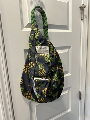 KAVU Backpack Original Rope Sling Compact Crossbody Bag Hiking green/multi
