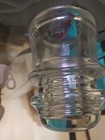 Vintage Whitall Tatum Clear Glass Electric Insulator Rare VTG — photo 3