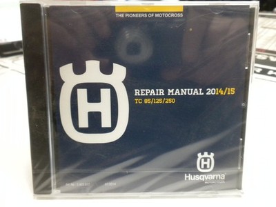 2014-15 Husqvarna TC 85/125/250 Repair Manual CD-Rom