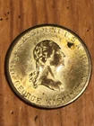 Antique George Washington Commemorative Medal Token First in War Peace Hearts