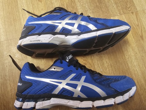 Asics Gel Rink Scorcher 4 Mens Lawn Bowls Shoes Size 9.5 Blue - Picture 11 of 12