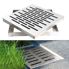 Stainless Steel Drain Cover for Outdoor Areas with Enhanced Safety Features