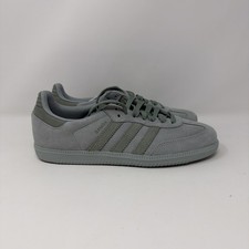 Women's Size 6 Adidas Samba OG Wonder Sage Green Suede IH6616