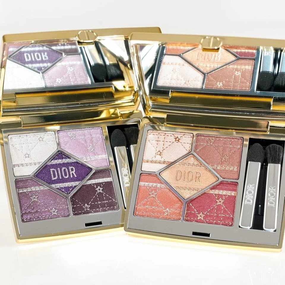 DIOR Diorshow 5 Couleurs Holiday 2025 Limited #636 Fiery Circus #912 Plum Parade Foto 2 de 4