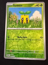 sunkern pokemon card Vintage Common