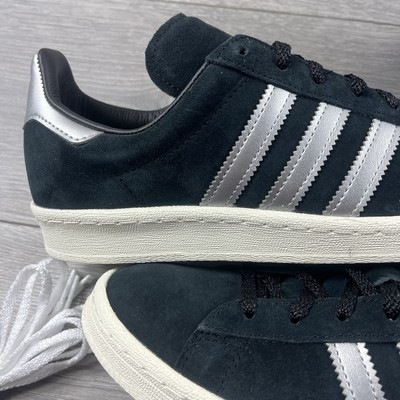Adidas Originals Campus 80s 'Black / Silver / White' - Size UK