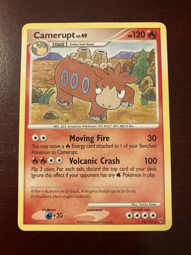 Camerupt 18/147 Supreme Victors Regular Rare Pokémon TCG Card LP