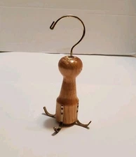 Belt Tie Scarf Keeper Holder Made With Cedar Wood 4 Slots Holds 8 Accessories