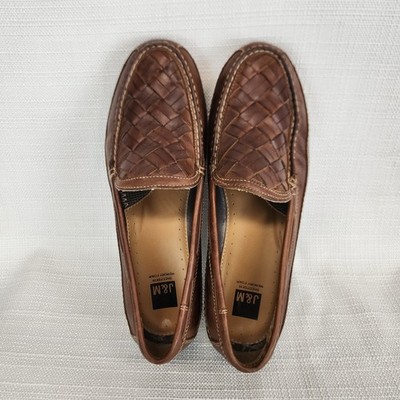 J&M Johnston Murphy Woven Slip On Loafers Men display picture 1