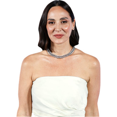 Tamara Falco (weißes Top) Half Body Buddy Cutout
