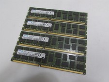 4x Samsung 16GB 2Rx4 PC3L-12800R-11-13-E2-D4 DDR3L SDRAM RDIMM ECC Server Memory