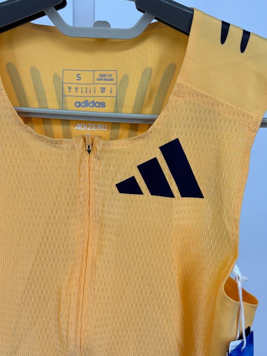 Adidas 2024 Pro Elite Team Rheon Singlet Medallist Edition Yellow