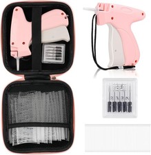 Price Tagging Gun for Clothes Retail Stitch Tag Attacher with Needles Fasteners