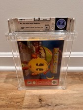 Ms. Pac-Man: Maze Madness Nintendo 64 N64, New Sealed GRADED WATA 9.6 A+