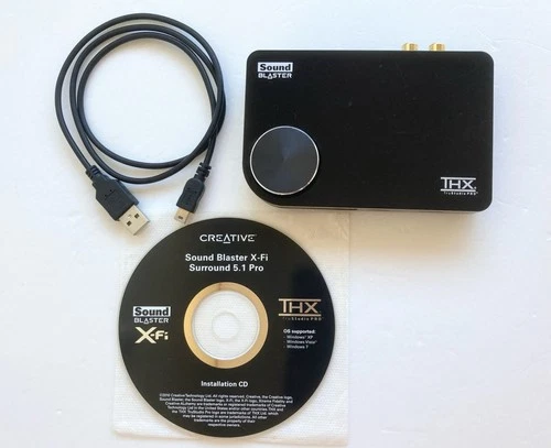 Creative Sound Blaster X-Fi Surround 5.1 Pro SB1095 External Sound Card