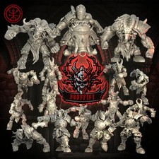 Fantasy Football Miniatures - Chaos "Gorefist" Team - Torchlight
