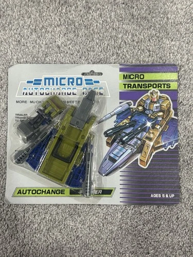 G1 TRANSFORMERS MICRO TRANSPORTS AUTOCHANGE BASE OVERLOAD NEW Factory seal