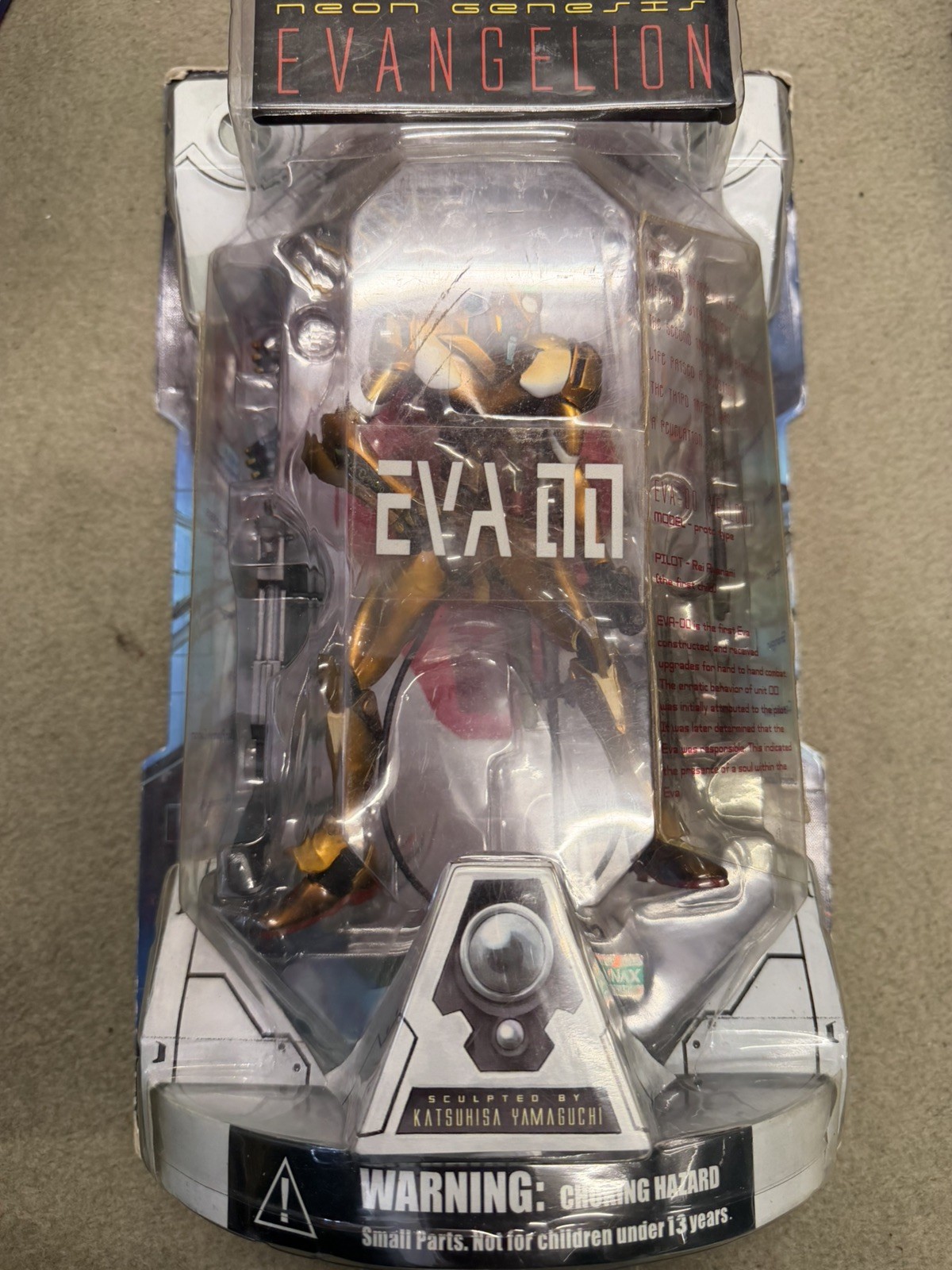 Neon Genesis Evangelion Kaiyodo Eva 00 Proto Type Yellow Katsuhisa Yamaguchi