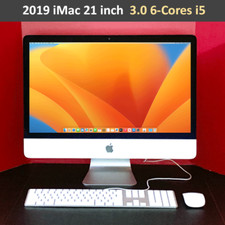 2019 iMac 21.5 4k 3.0 GHz 6-Core i5 1TB PCIe 1TB HDD 32GB RAM 560x 4GB