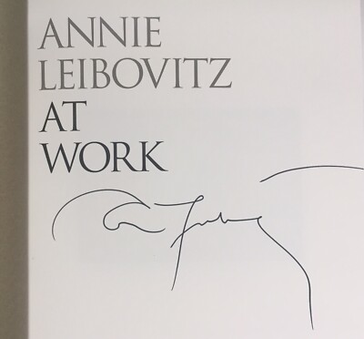 Annie Leibovitz signiert Buch Fotografie Orig. Unterschrift Signatur Autogramm