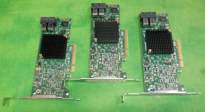 Intel RS3UC080 12Gb/s PCIe x8 Gen3 SAS RAID Module Controller    LOT OF 3    @ K