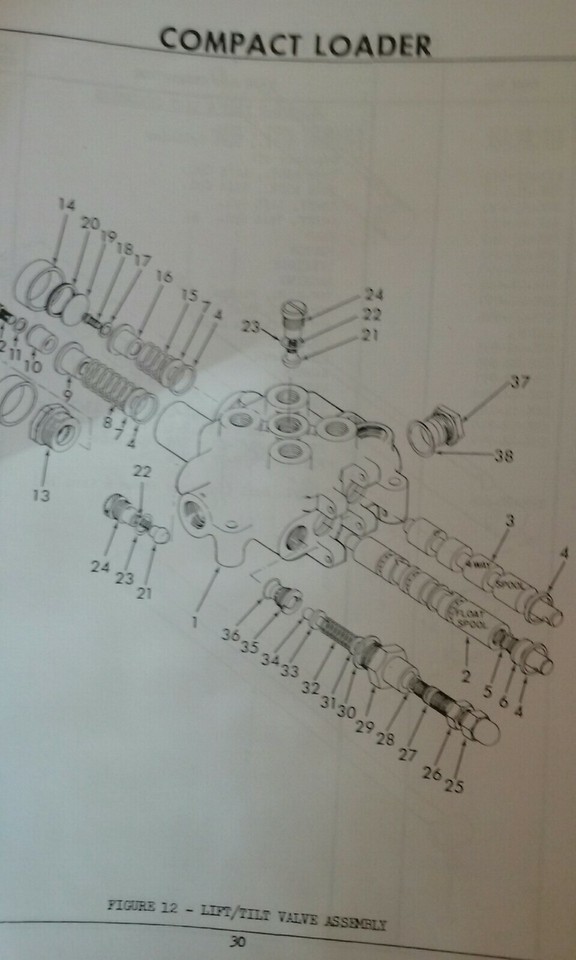 Ford CL30 CL40 Skid Steer Loader Parts list Manual eBay