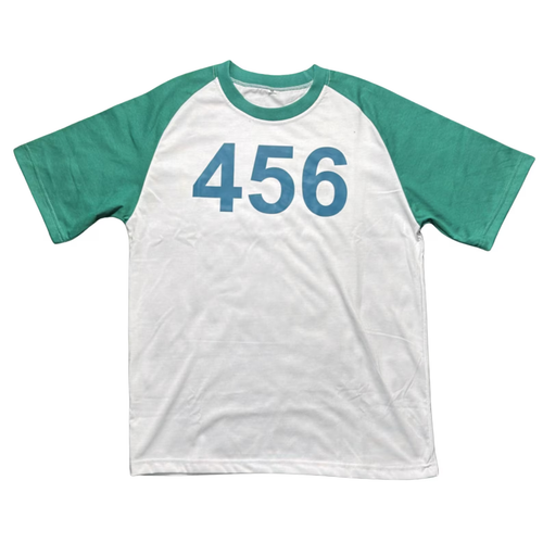 Survêtement Squid Game vert avec patchs numérotés amovibles tenue cosplay unisexe - Photo 3/9
