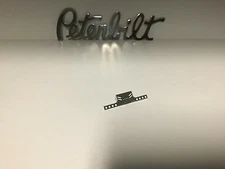 ALL CHROME DCP 1/64 PETERBILT TAIL PIECE W/ 4 WHITE LIGHTS EACH SIDE 8 CENTER