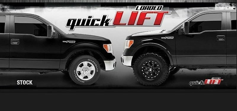 Rancho Puntales Completos Delanteros + Amortiguadores Traseros Kit 4 Piezas Para Ford F-150 4x4 Foto 2 de 4