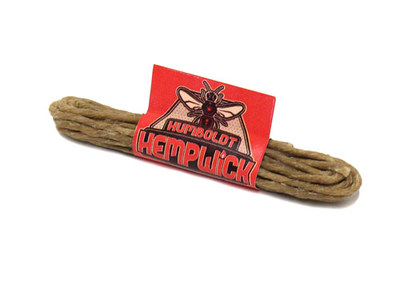 Humboldt Hemp Wick  - Heavy - 2mm - 5 feet - Bee Hemp Lighter Line Hempwick