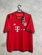 Bayern Munich Jersey Home football Soccer shirt 2015 - 2016 Adidas Men Size 2XL