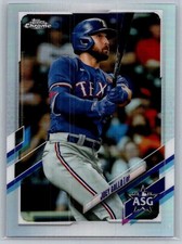 2021 topps chrome update baseball joey gallo all star game refractor #48