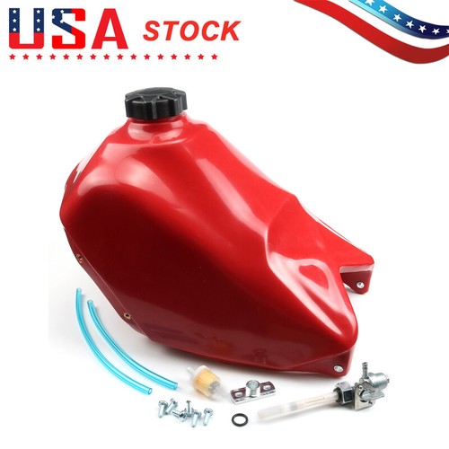 Red Plastic Gas Tank For Honda ATC 110 (1979-1982) & ATC 90 (1974-1978) - New