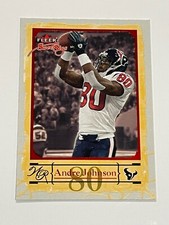2004 Fleer Sweet Sigs Football #67 - Andre Johnson - Texans
