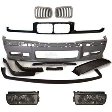 Set Stoßstange vorne Nebel+Grill Halter Nieren für BMW E36 Bj. 90-99 Sport Optik