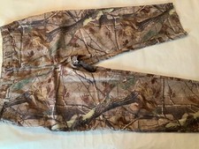 VTG Carhartt Real Tree Dungaree Fit 44x30 Mens AP Camo Carpenter Pants B235 CAP