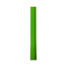 Righello 30 cm scuola ufficio lavoro colorati trasparenti plastica alluminio