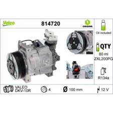 1x Kompressor, Klimaanlage VALEO 814720 passe...