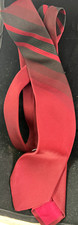 Vintage Skinny Boy's Burgundy Red Prince Igor Necktie Skinny Tie 3" Wide