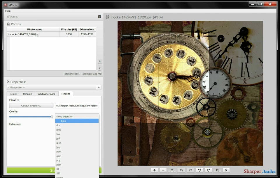 NEW & Fast Ship! sPhoto Resize, Rename, Crop, Rotate, Add Watermark Images - Mac - Image 4 of 4