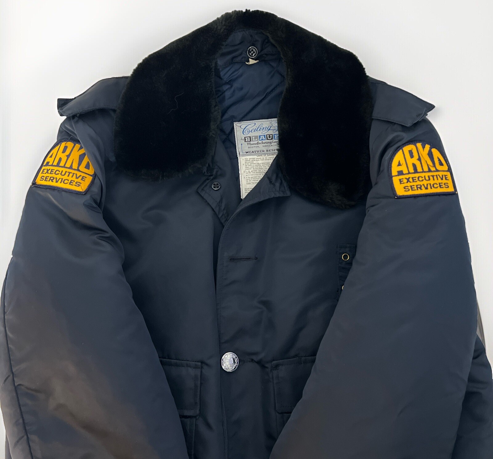 Ceiling Zero BLAUER Mens Full Zip Security Jacket… - image 3