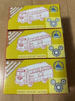 Tokyo Disney Resort x Tomica Mini Car 3 Types Set Resort