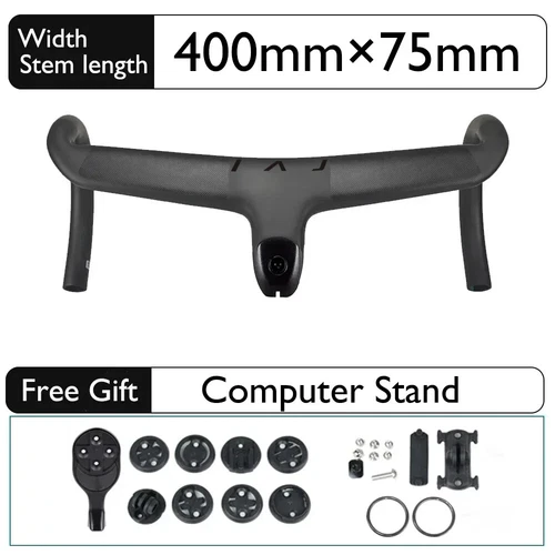 Carbon Full Internal Cable Routing Road Bike Integrated Cockpit Di2 Handlebar - Picture 9 of 43